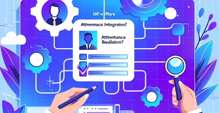 ERP 软件考勤集成测评：与考勤机对接是否顺畅？